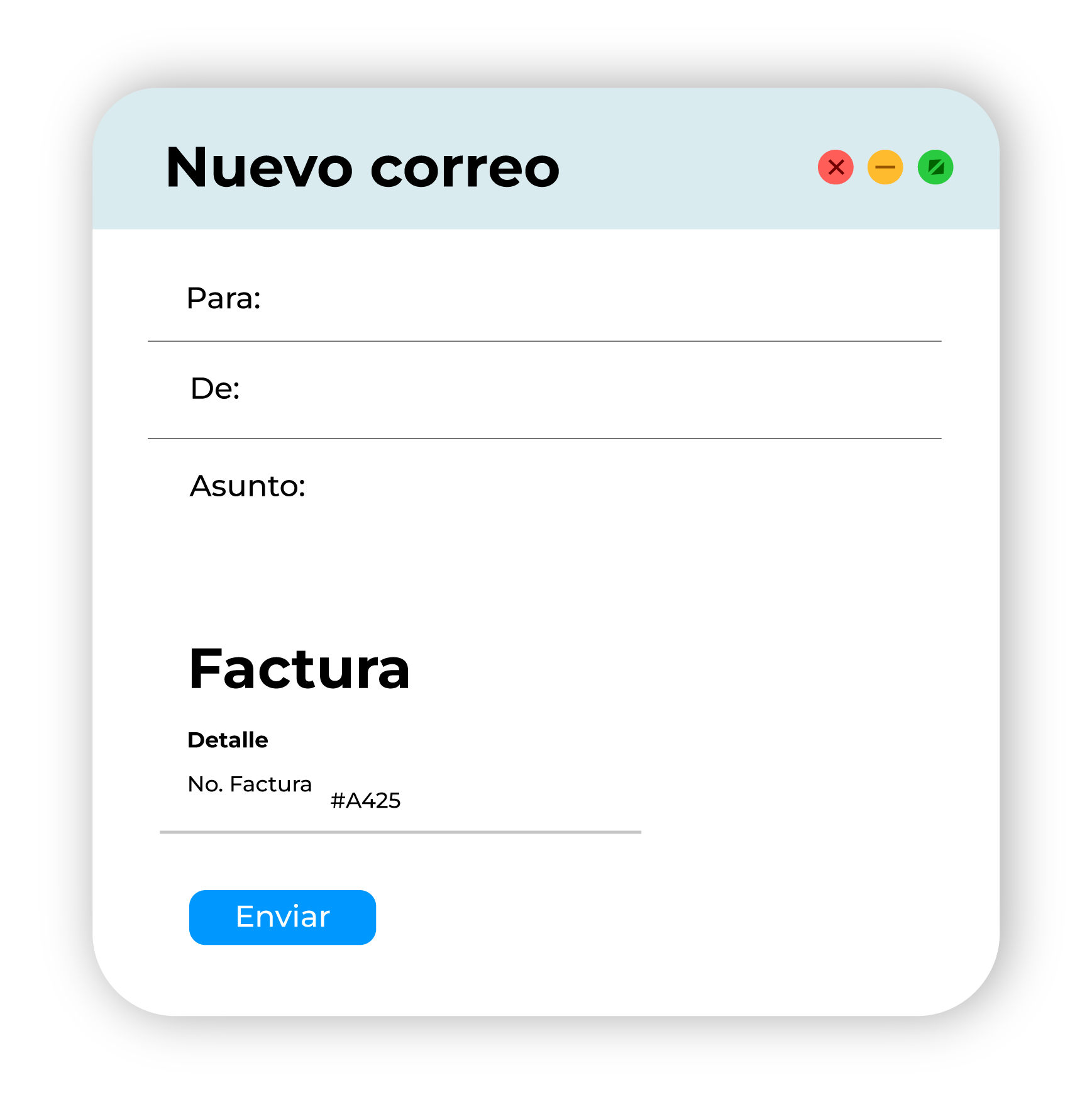 Enviar facturas por email